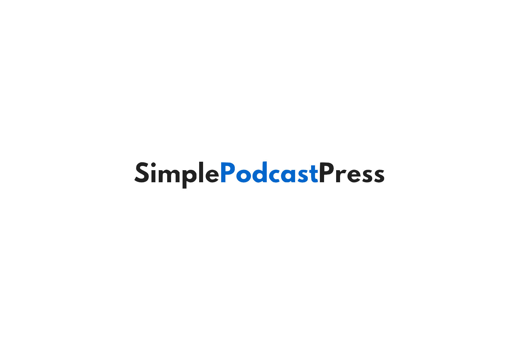 Simple Podcast Press masthead image
